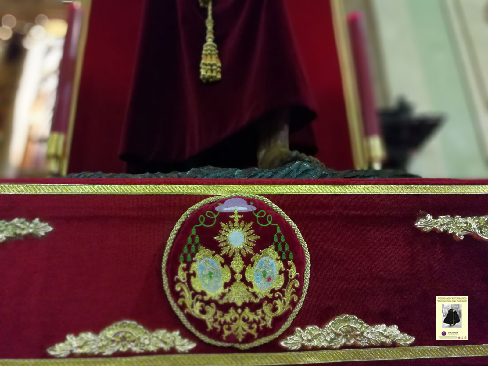 a tus pies Señor de la Salud, siempre a tus pies